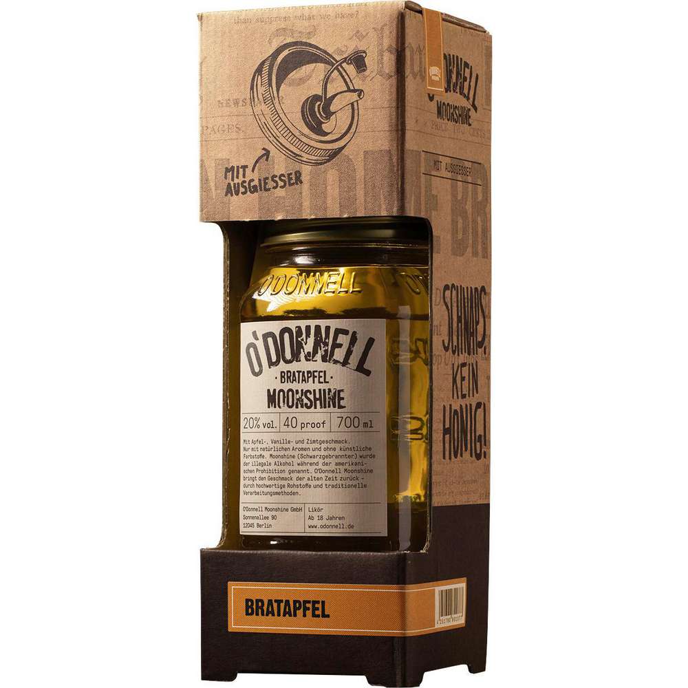 Produktabbildung O'Donnell Likör mit Bratapfelgeschmack 