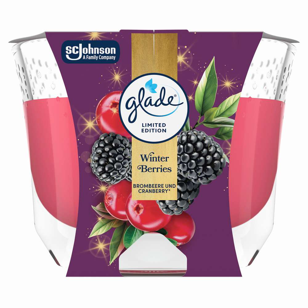 Produktabbildung Glade Duftkerze Winter Berries
