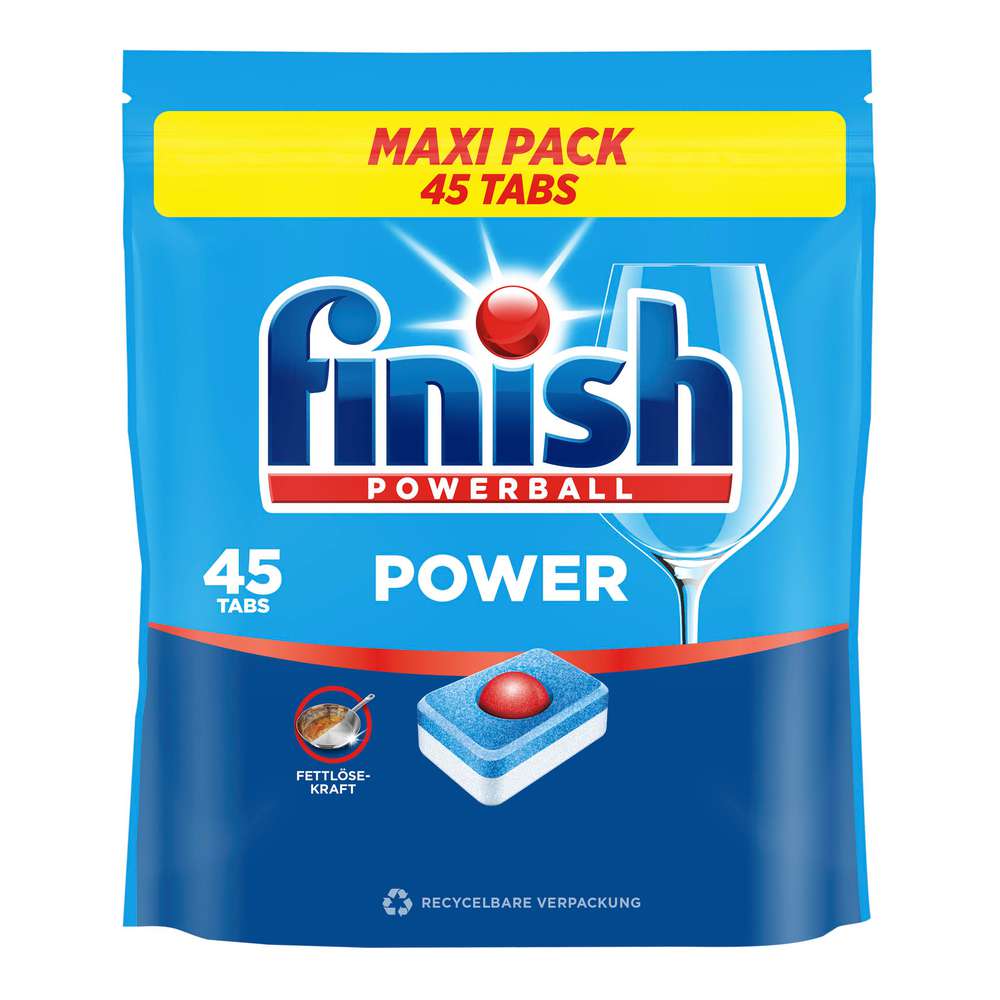 Produktabbildung Finish Spülmaschinen-Tabs, Powerball Power