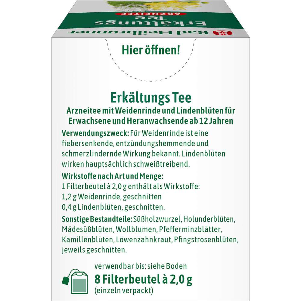 Produktabbildung Bad Heilbrunner Erkältungs Tee