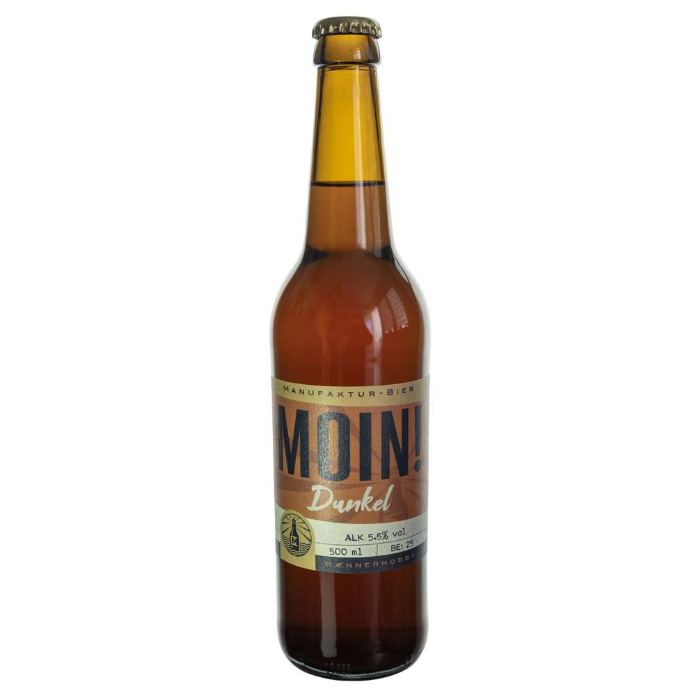 Produktabbildung Erste Männerhobby Moin Bier dunkel 5,5%