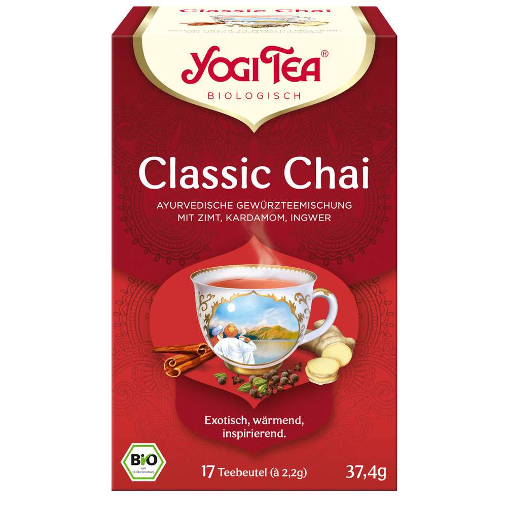 Produktabbildung Yogi Tea Bio Tee, Klassik