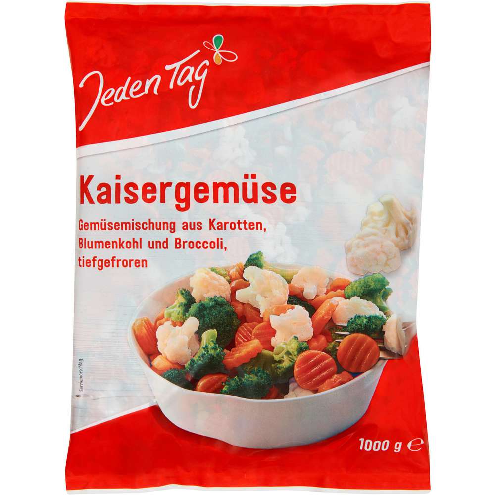Produktabbildung Jeden Tag Kaisergemüse, tiefgekühlt