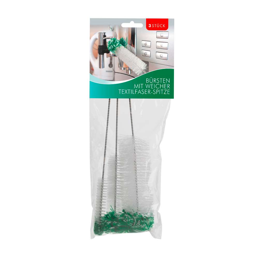 Produktabbildung Buemag Flaschenbürsten-Set 3-teilig