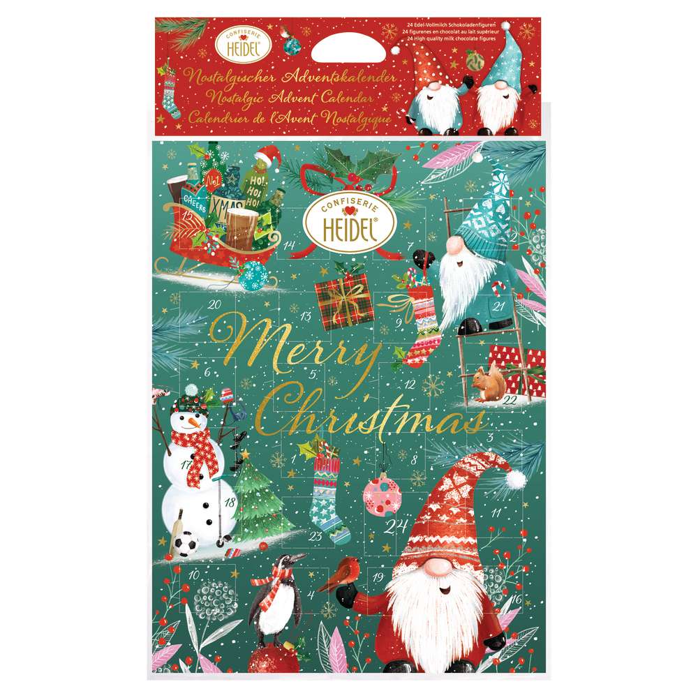 Produktabbildung Confiserie Heidel Adventskalender Weihnachtswichtel