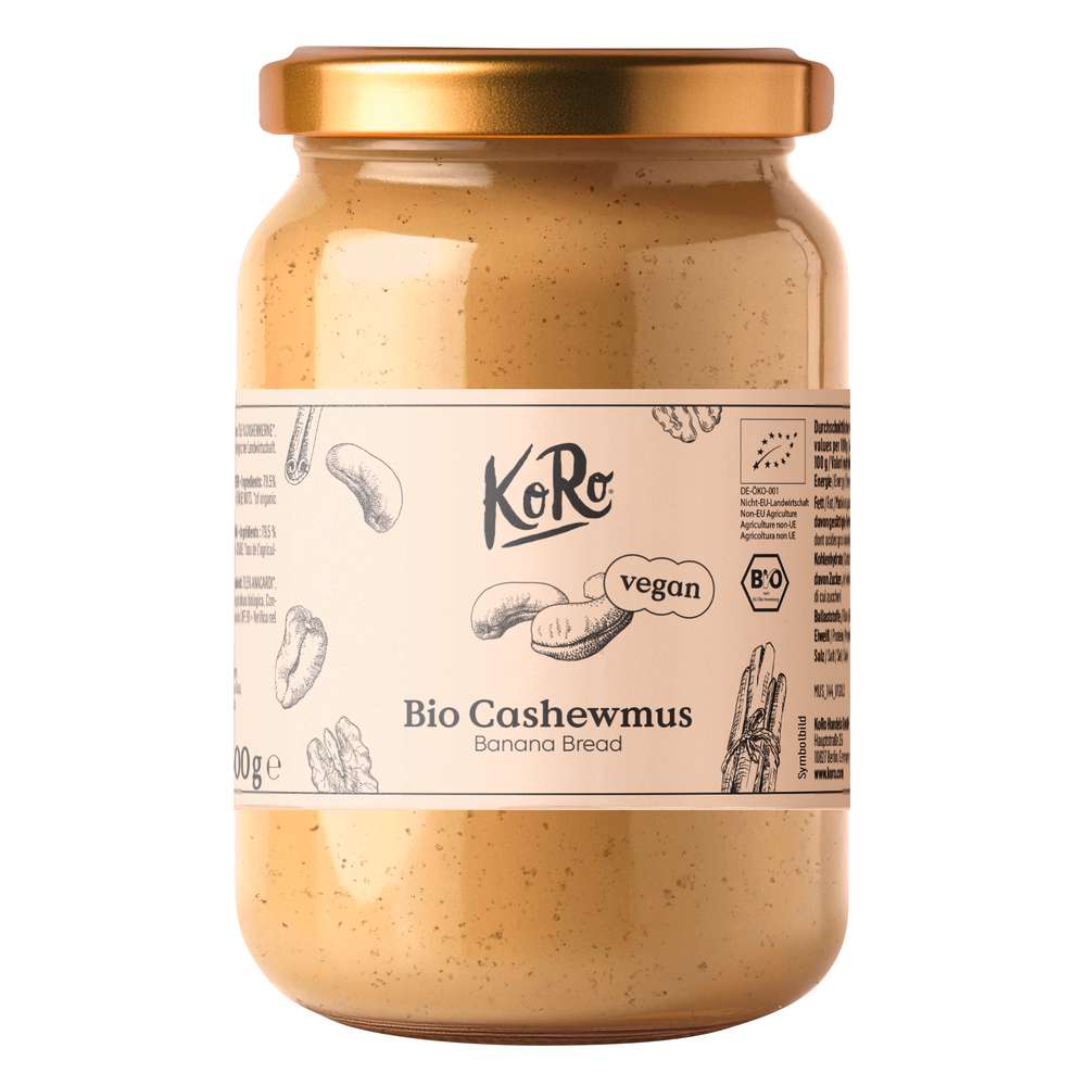 Produktabbildung KoRo Bio Cashewmus Banana Bread