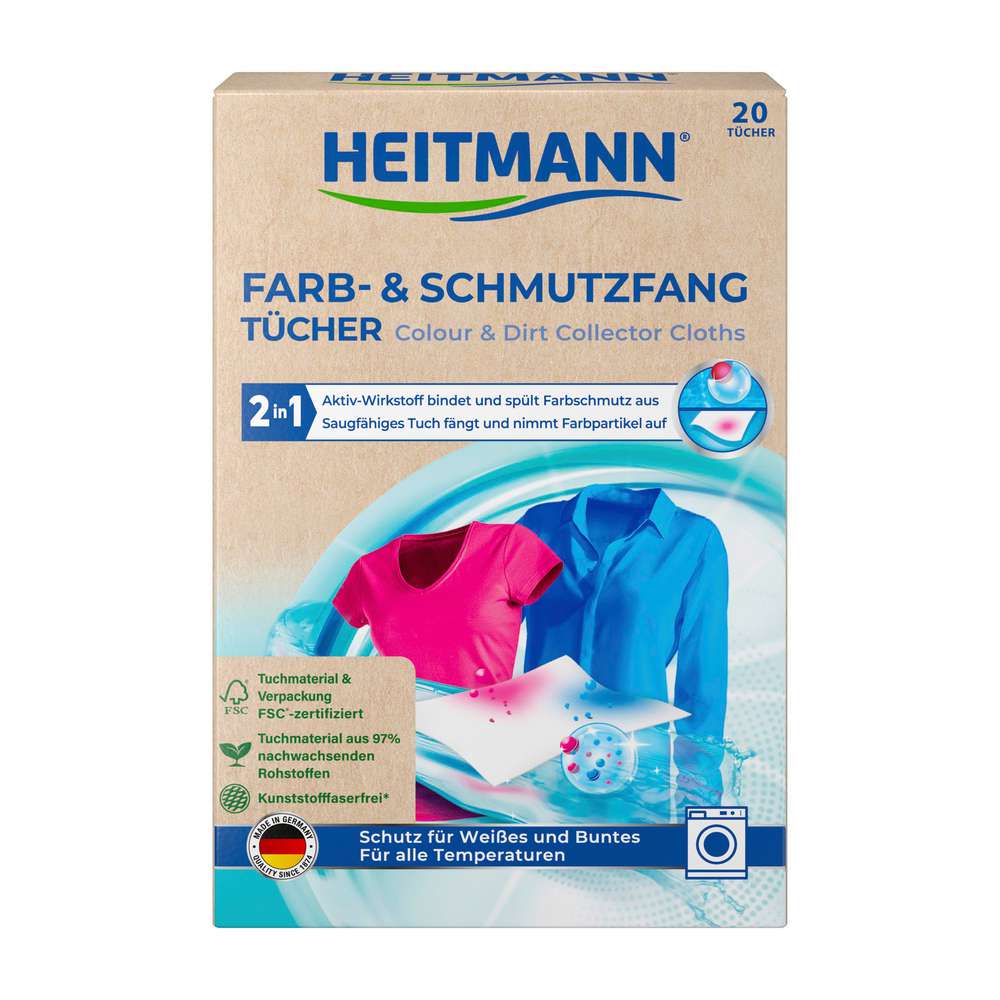 Produktabbildung Heitmann Farb- & Schmutzfangtücher