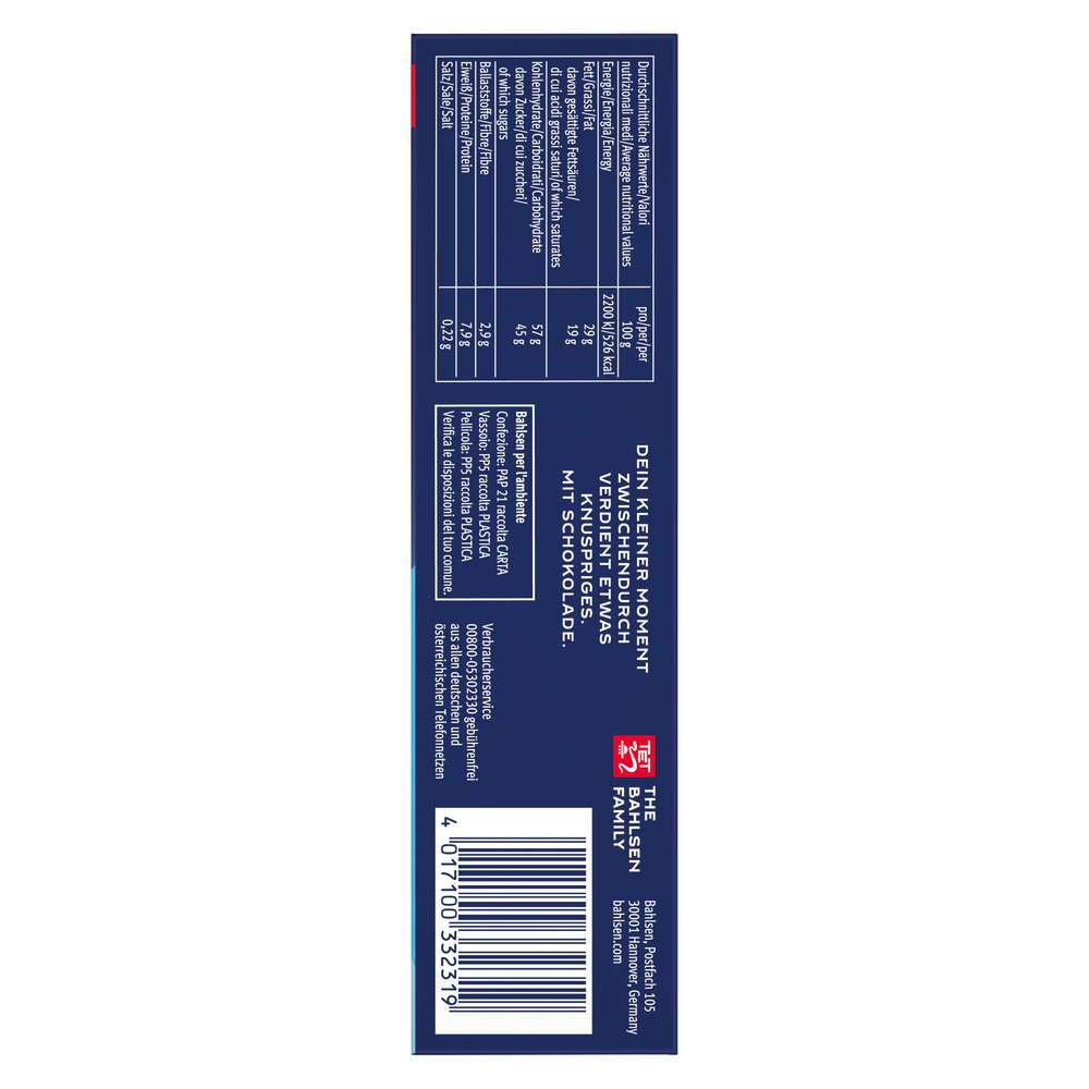 Produktabbildung Bahlsen Perpetum Vollmilch-Kekse