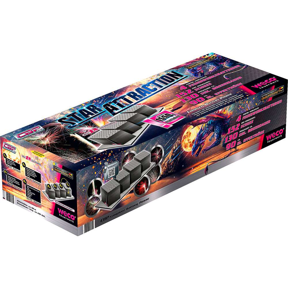Produktabbildung Weco Feuerwerk-Batterie Star Attraction