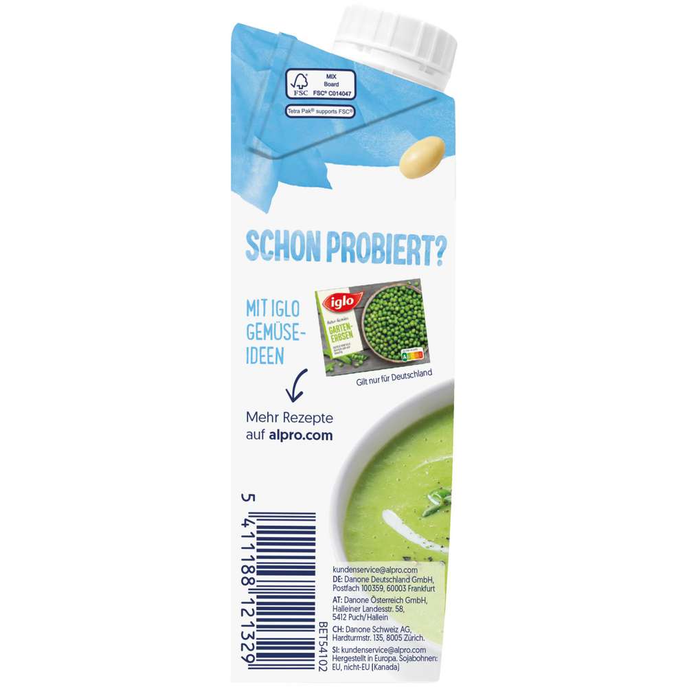 Produktabbildung Alpro Soja‐Kochcrème, Cuisine Light