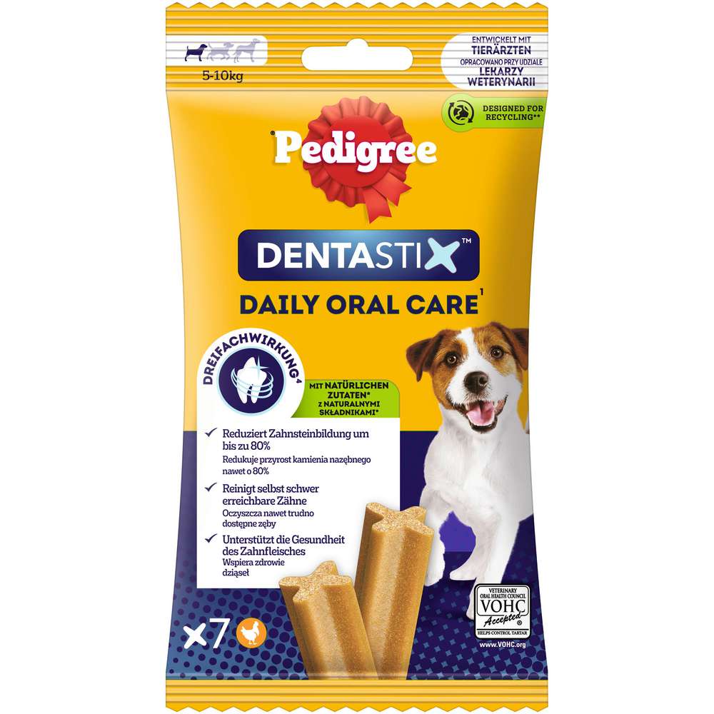 Produktabbildung Pedigree Hunde-Snack Denta Stix klein