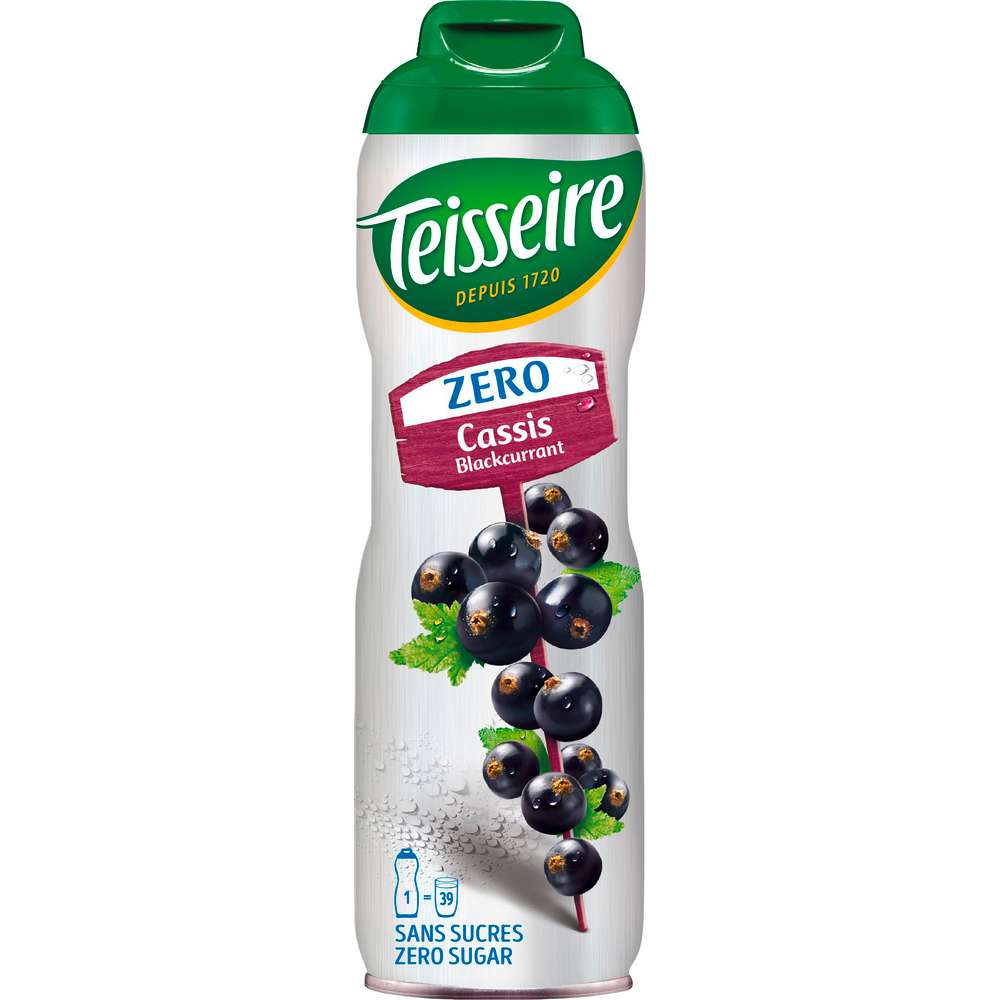 Produktabbildung Teissere Sirup, Cassis Zero