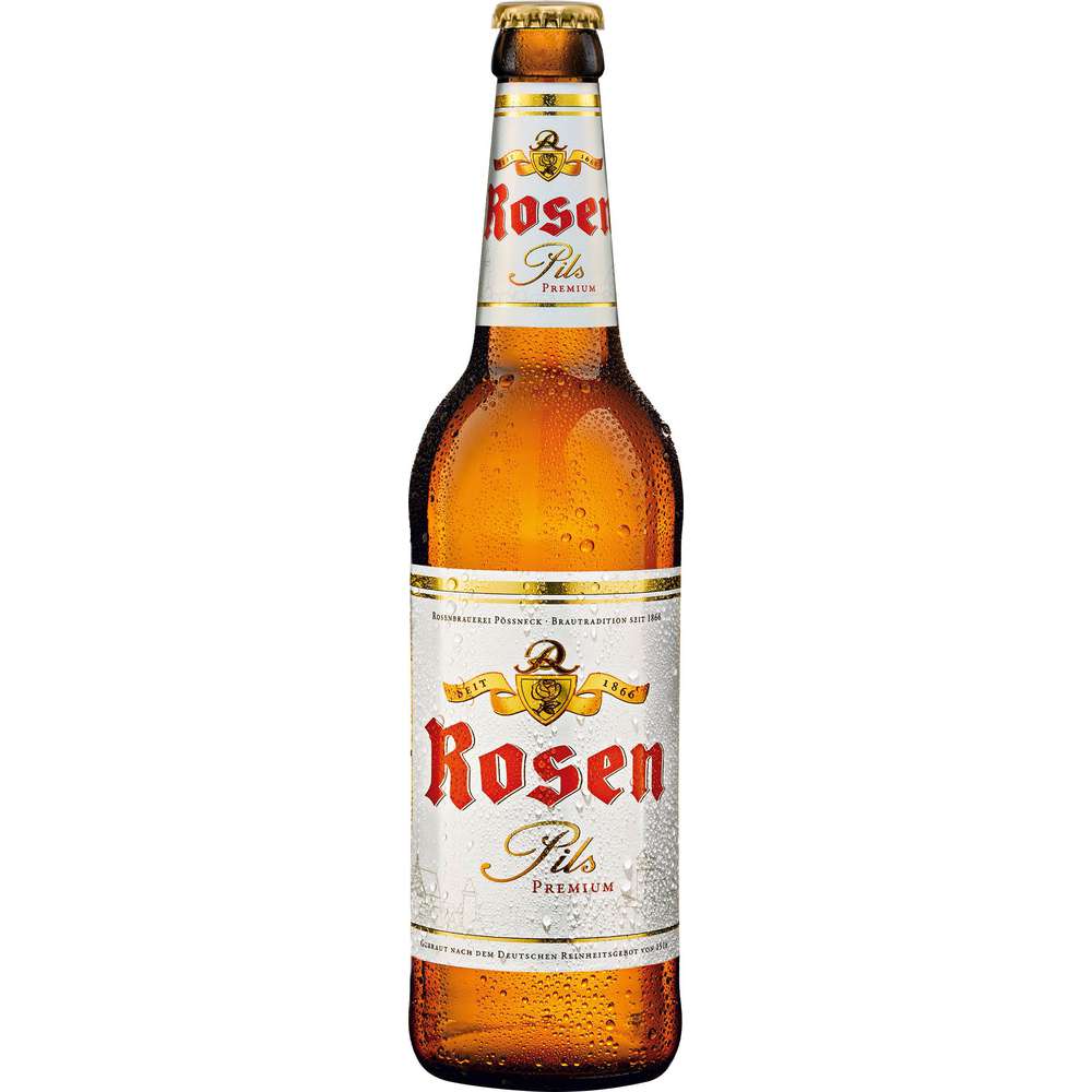 Produktabbildung Rosen Pilsener Bier 4,8%