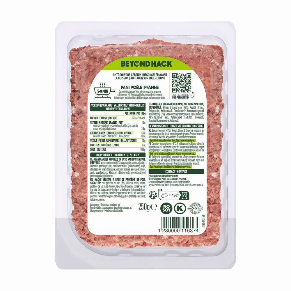 Produktabbildung Beyond Meat Hackfleisch, vegan