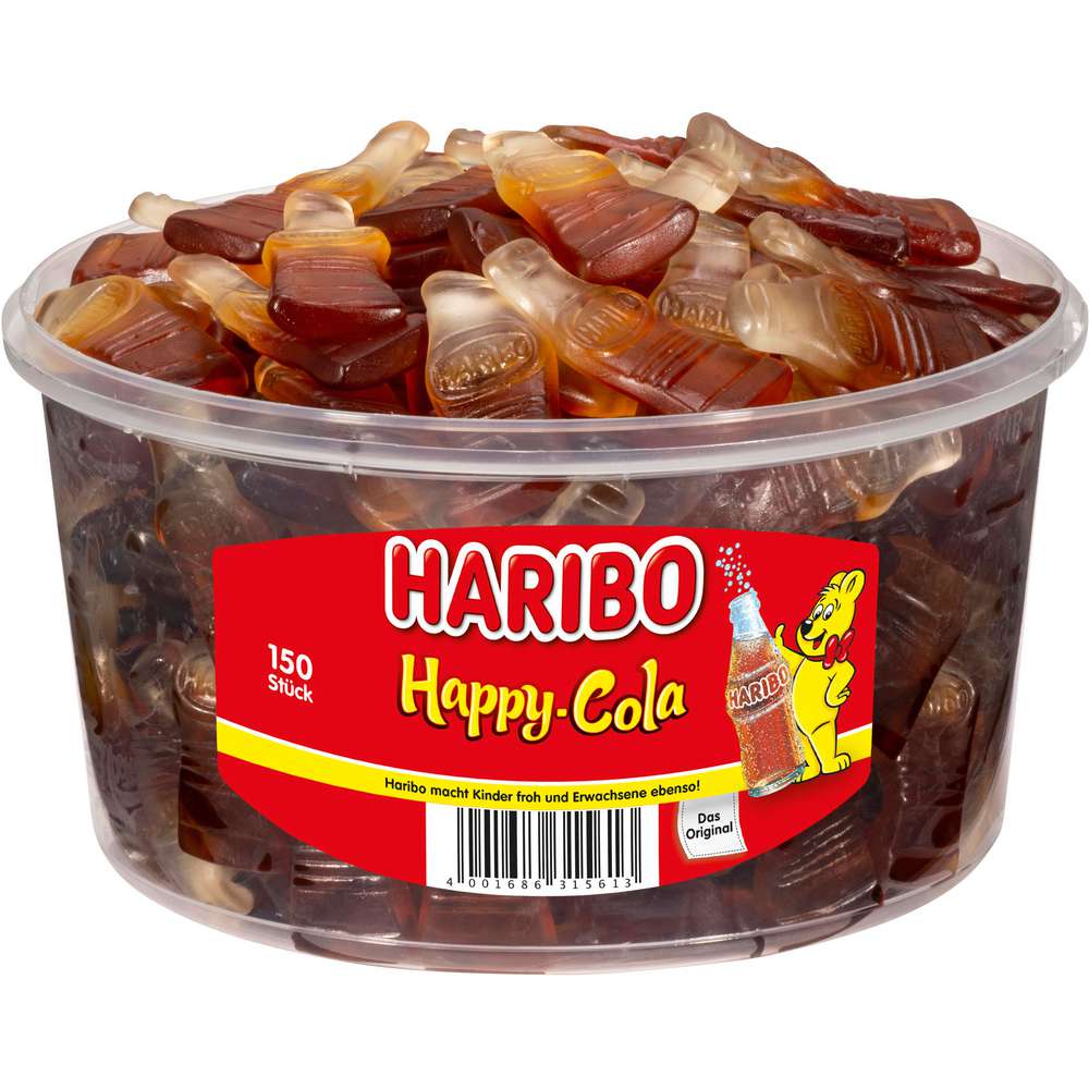 Produktabbildung Haribo Fruchtgummi, Happy Cola