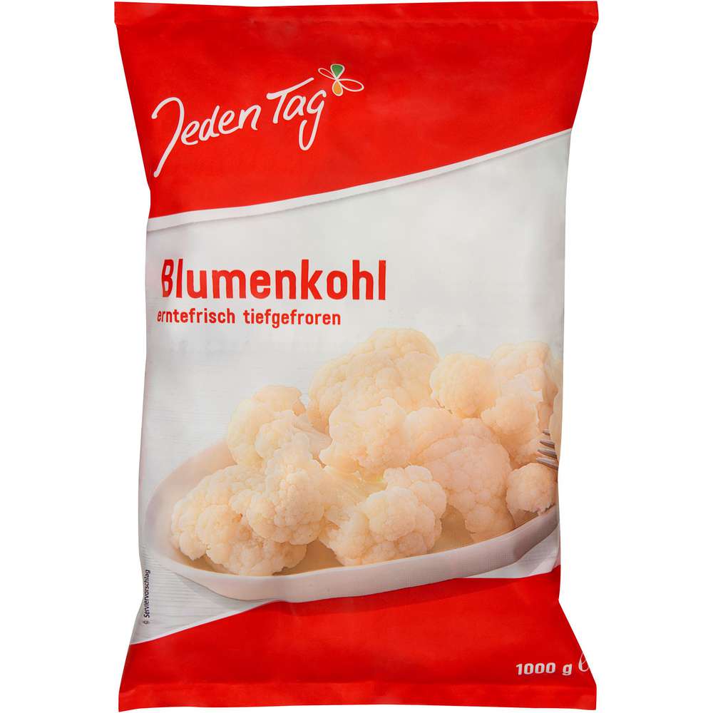 Produktabbildung Jeden Tag Blumenkohl, tiefgekühlt