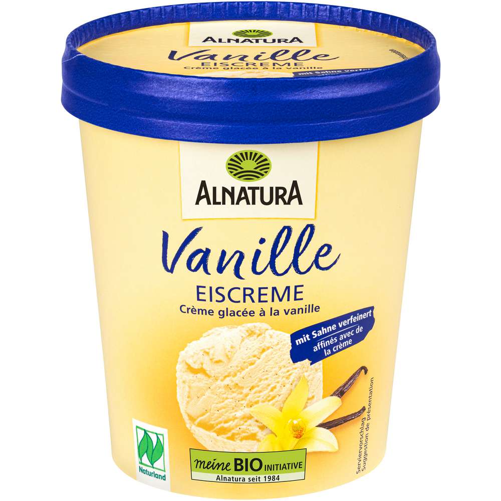 Produktabbildung Alnatura Bio Eis, Vanille