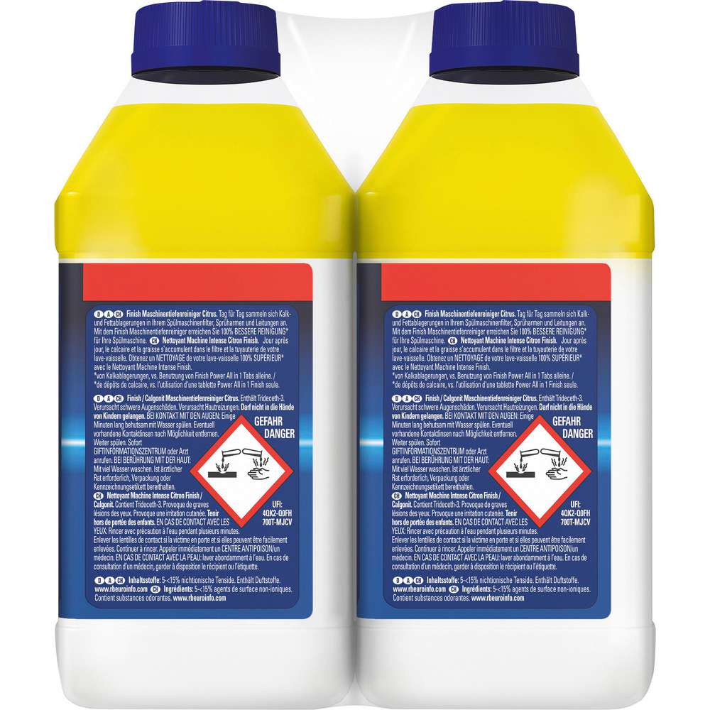 Produktabbildung Finish Spülmaschinen Pfleger Lemon, flüssig