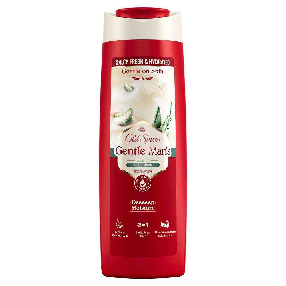 Produktabbildung Old Spice Gentle Mans Duschgel, Aloe/Rain