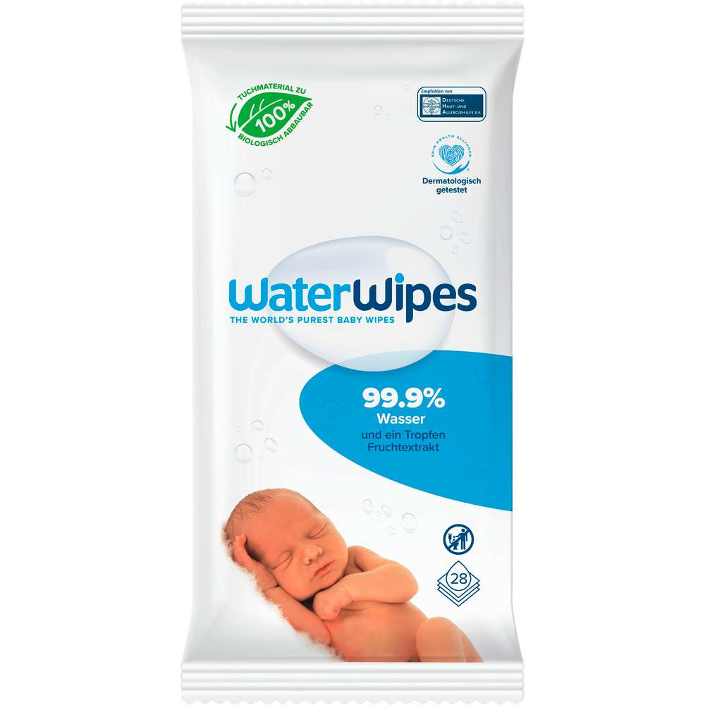 Produktabbildung WaterWipes Feuchttücher