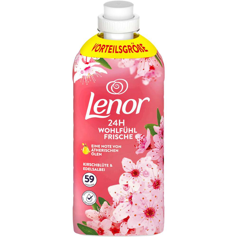 Produktabbildung Lenor Weichspüler Premium, Kirschblüte