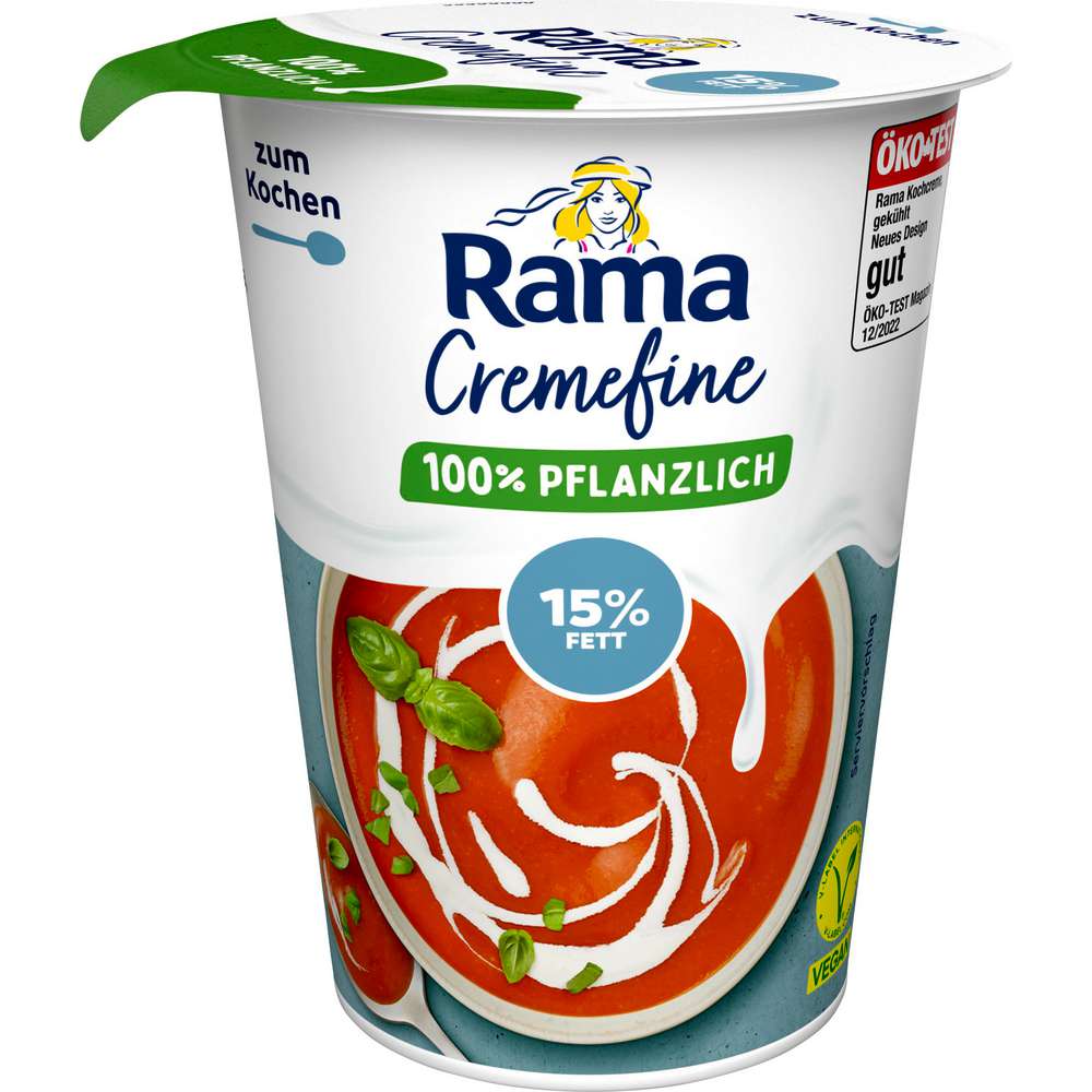 Produktabbildung Rama Vegane Kochcreme, 15% Fett