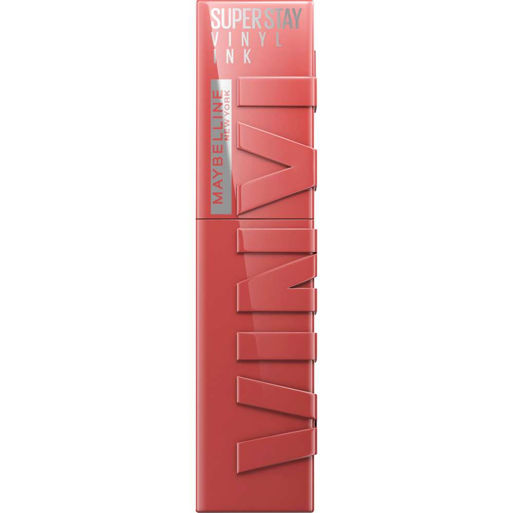 Produktabbildung Maybelline Lippenstift Super Stay Vinyl Ink 15 Peachy
