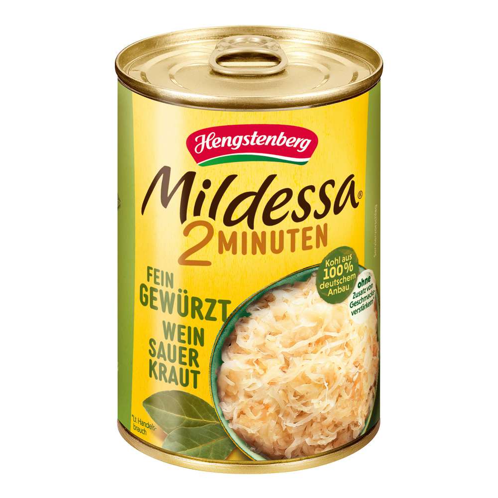 Produktabbildung Mildessa 3 Minuten Sauerkraut