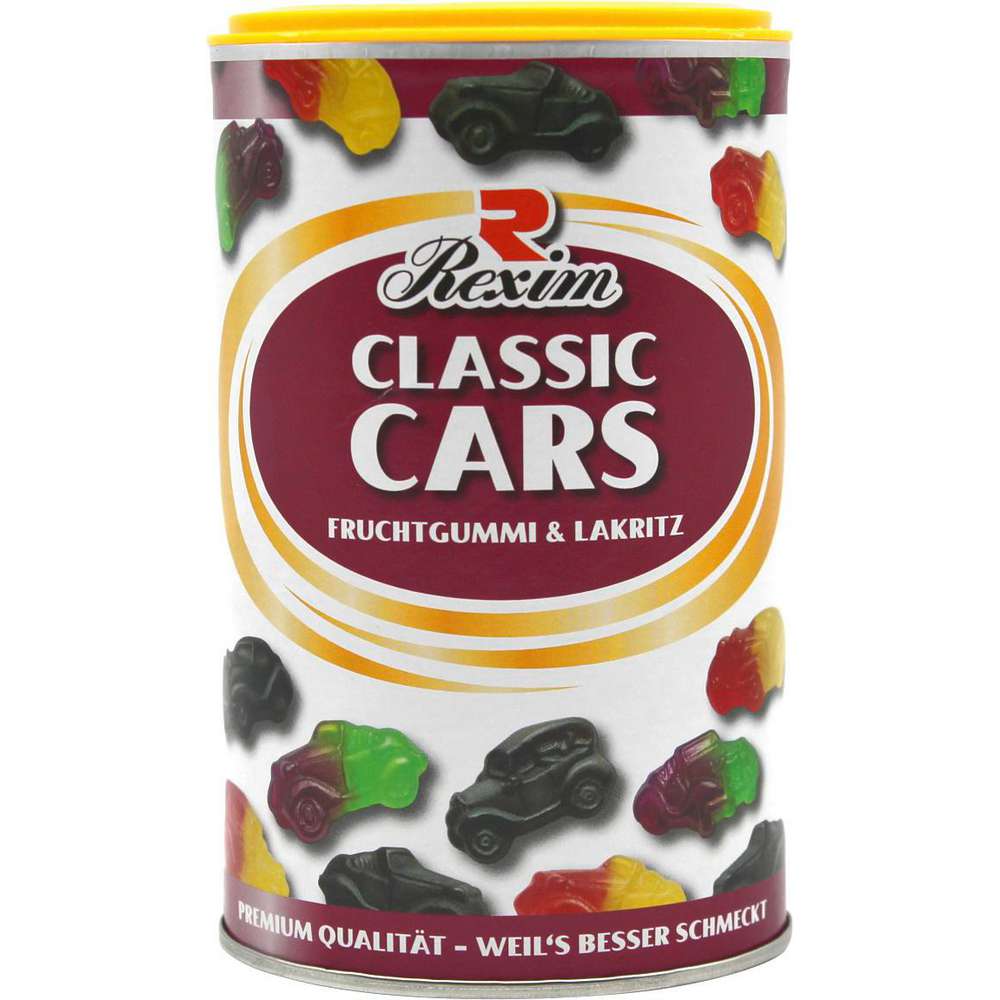 Produktabbildung Rexim Fruchtgummi & Lakritze, Classic Cars