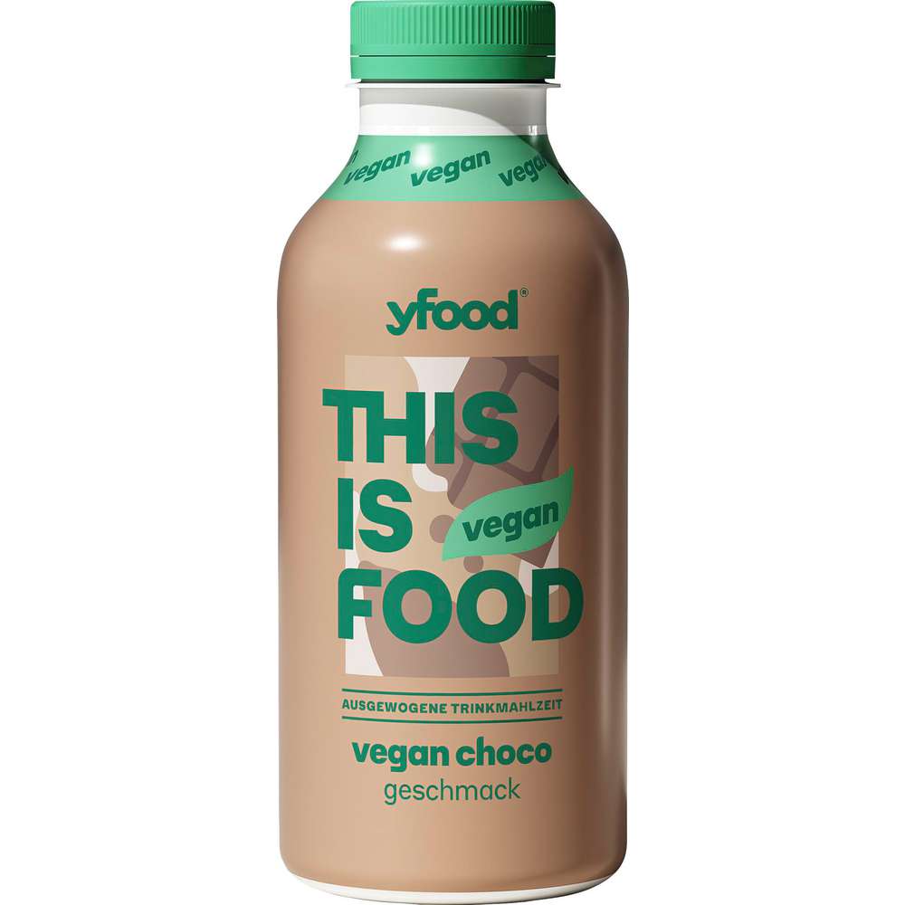 Produktabbildung YFood Trinkmahlzeit, vegan Schoko
