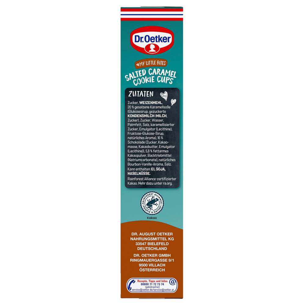 Produktabbildung Dr. Oetker Backmischung, Salted Caramel Cookie Cups