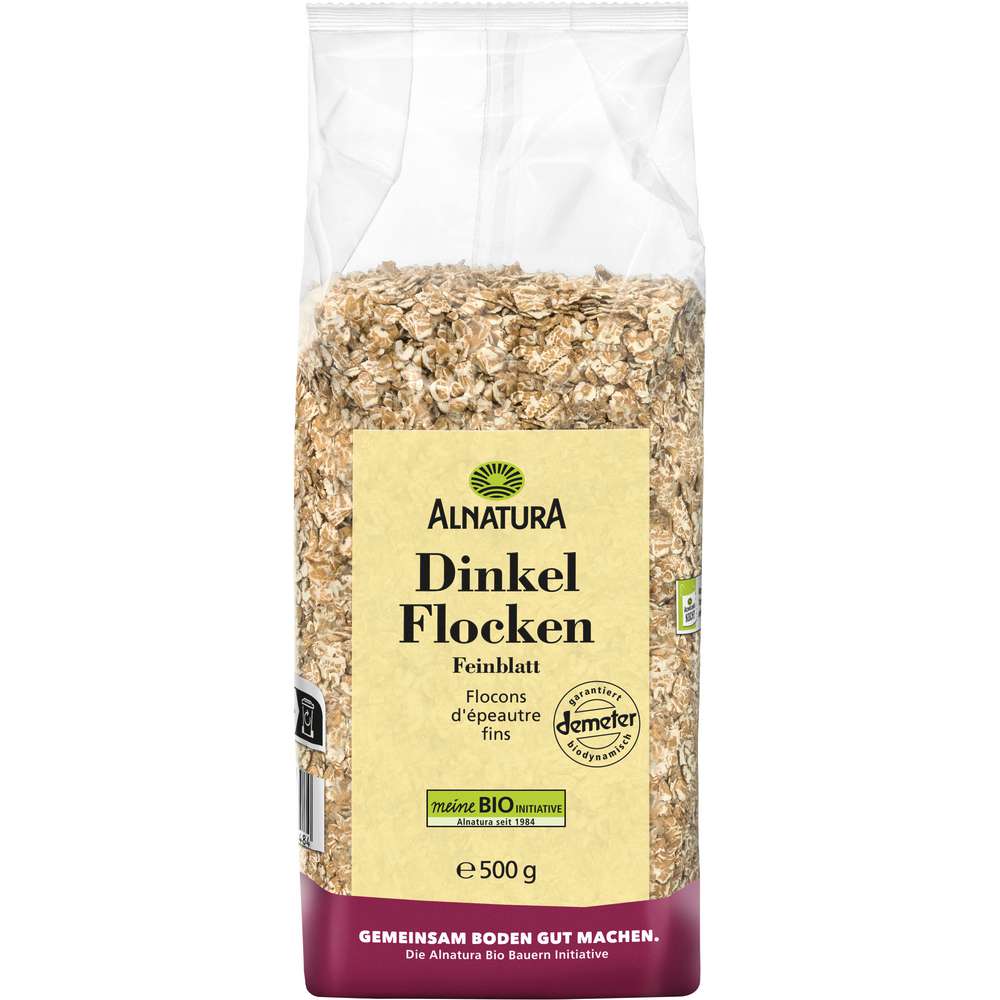 Produktabbildung Alnatura Bio Dinkelflocken, Feinblatt