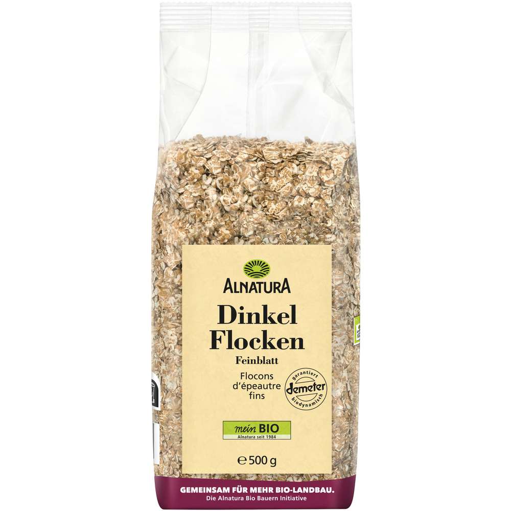 Produktabbildung Alnatura Bio Dinkelflocken, Feinblatt