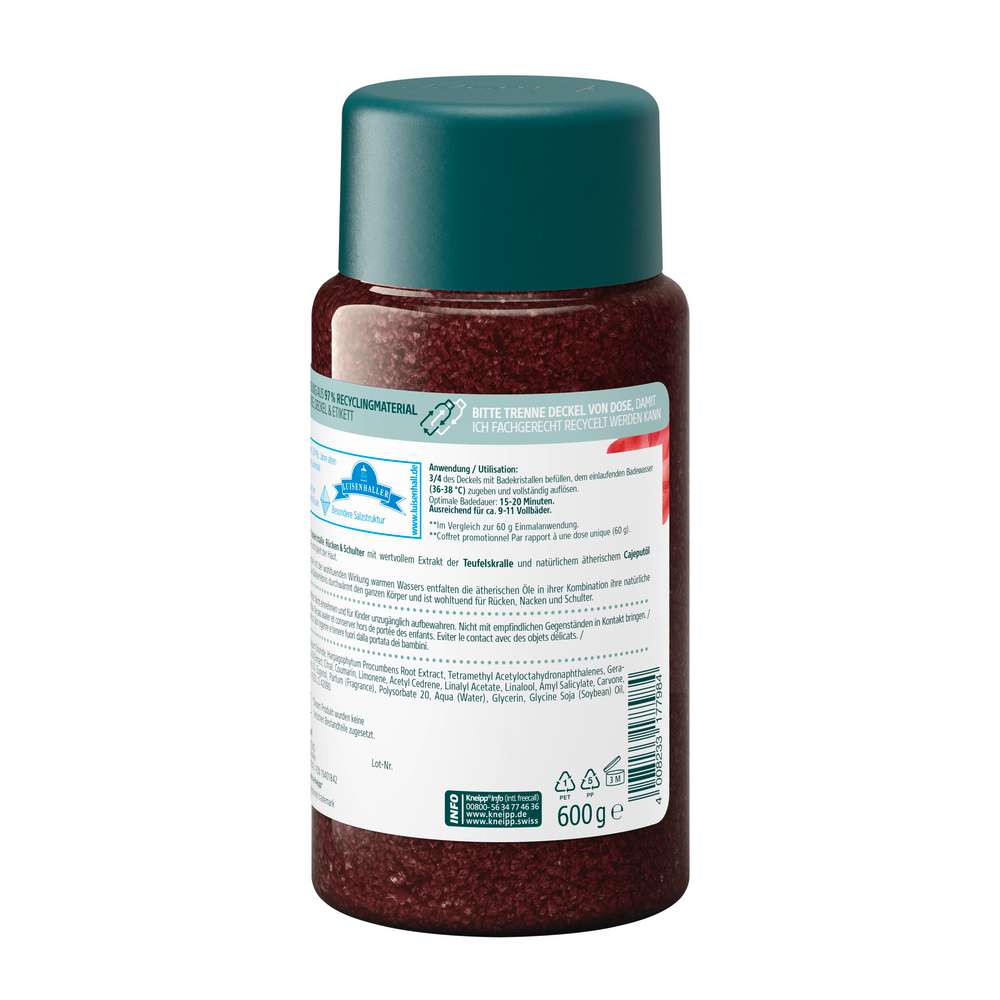 Produktabbildung Kneipp Badekristalle Rücken & Schulter, Teufelskralle