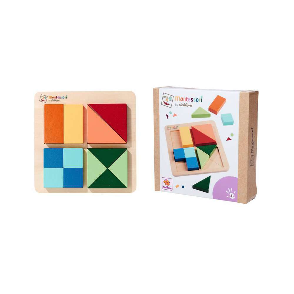 Produktabbildung Eichhorn Montessori Formenpuzzzle