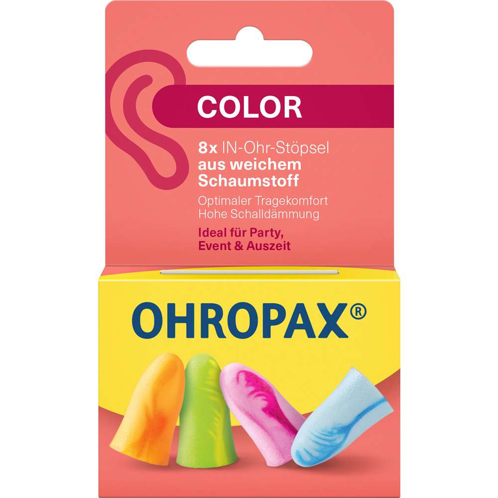 Produktabbildung Ohropax Ohropax Color 8 Stück