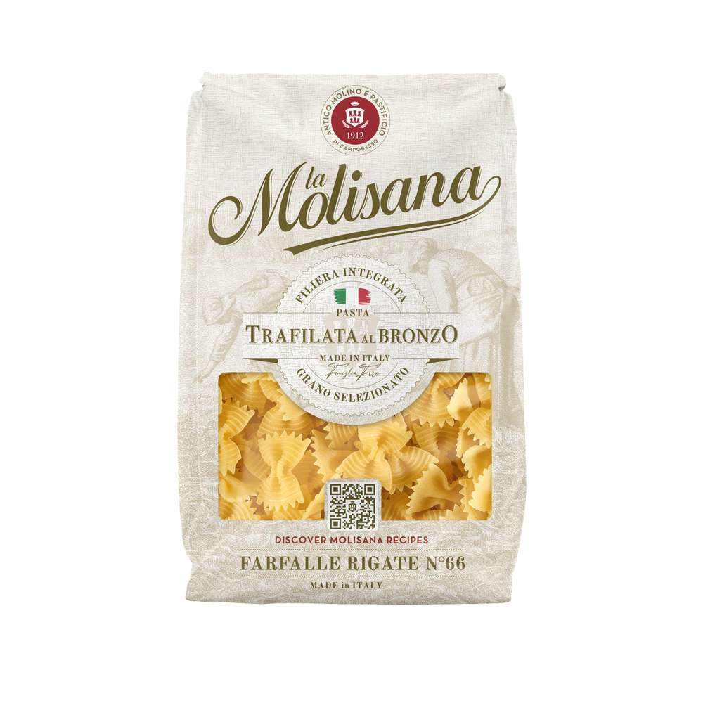Produktabbildung La Molisana Pasta Farfalle rigate Nr.66