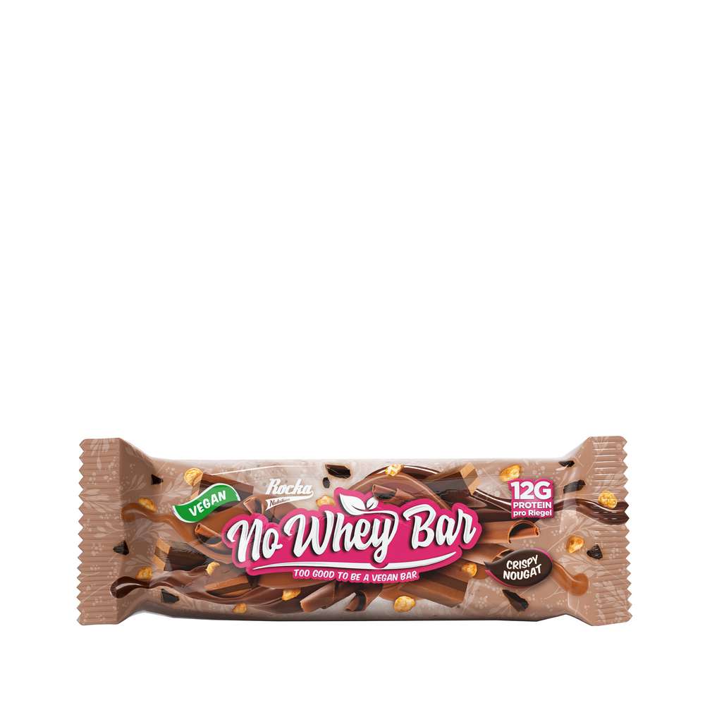 Produktabbildung Rocka Proteinriegel No Whey Bar, Crispy Nougat