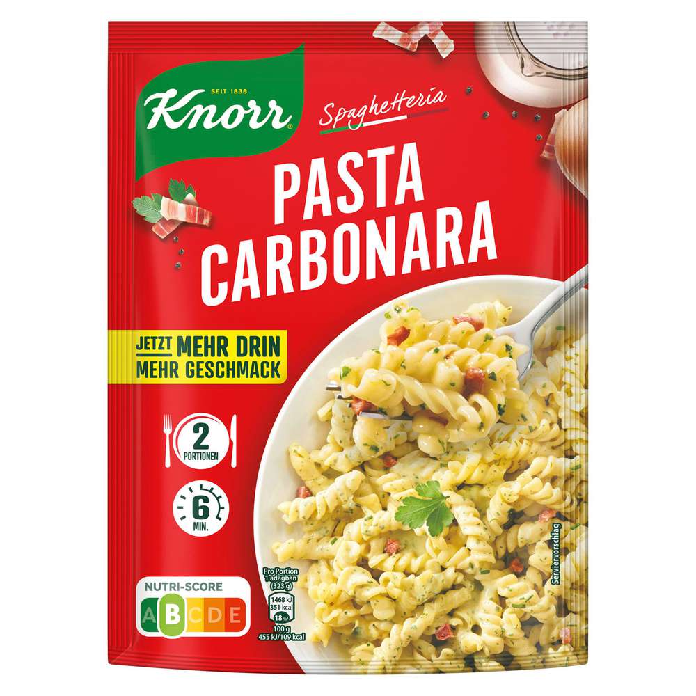 Produktabbildung Knorr Spaghetteria Pasta Carbonara
