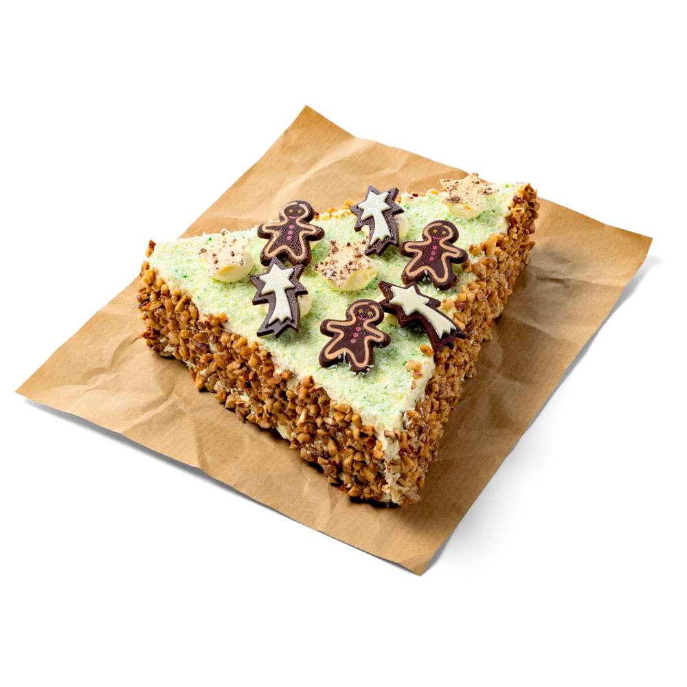 Produktabbildung GLOBUS Meisterbäckerei Festtagstorte Tannenbaum (Buttercremetorte) 380g