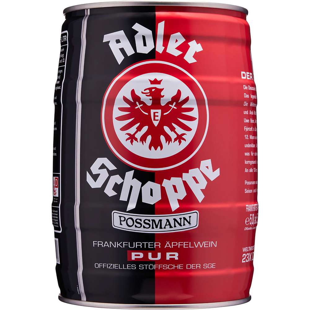 Produktabbildung Possmann Apfelwein-Pur Partyfass, Adler Schoppe