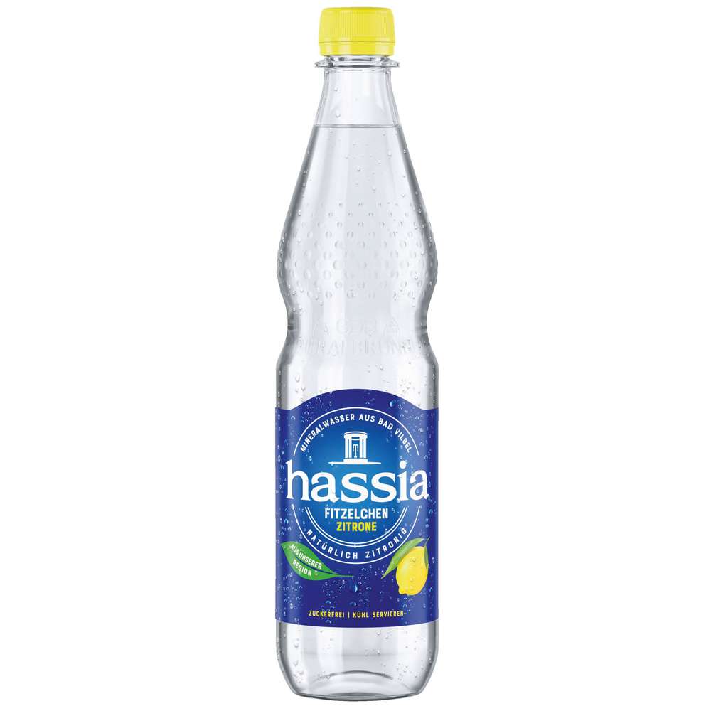 Produktabbildung Hassia Fitzelchen Dry Lemon, zuckerfrei