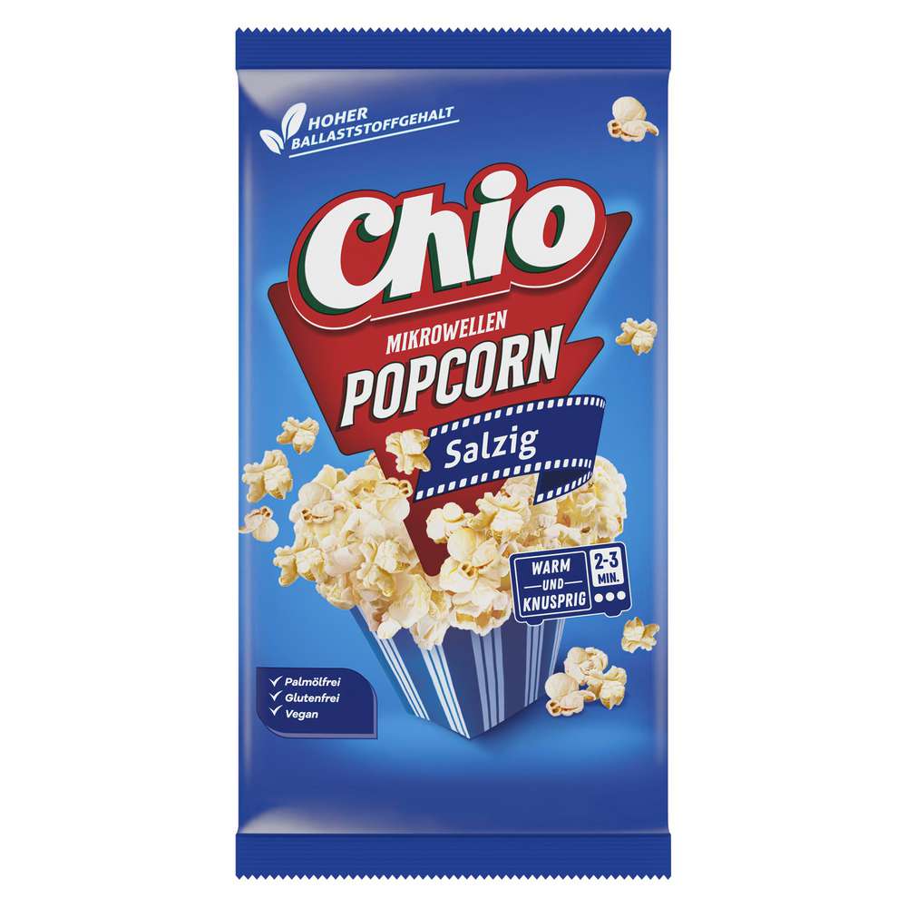 Produktabbildung Chio Mikrowellen Popcorn Salzig