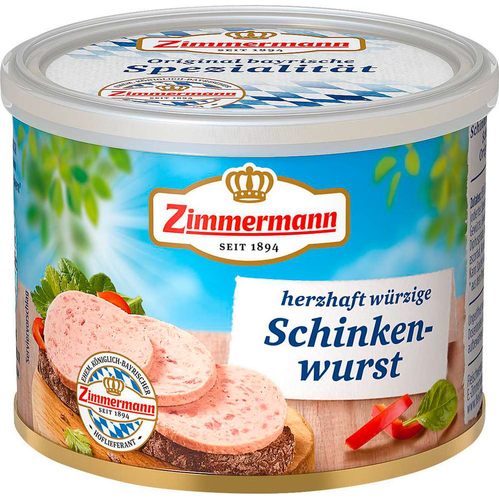 Produktabbildung Zimmermann Schinkenwurst