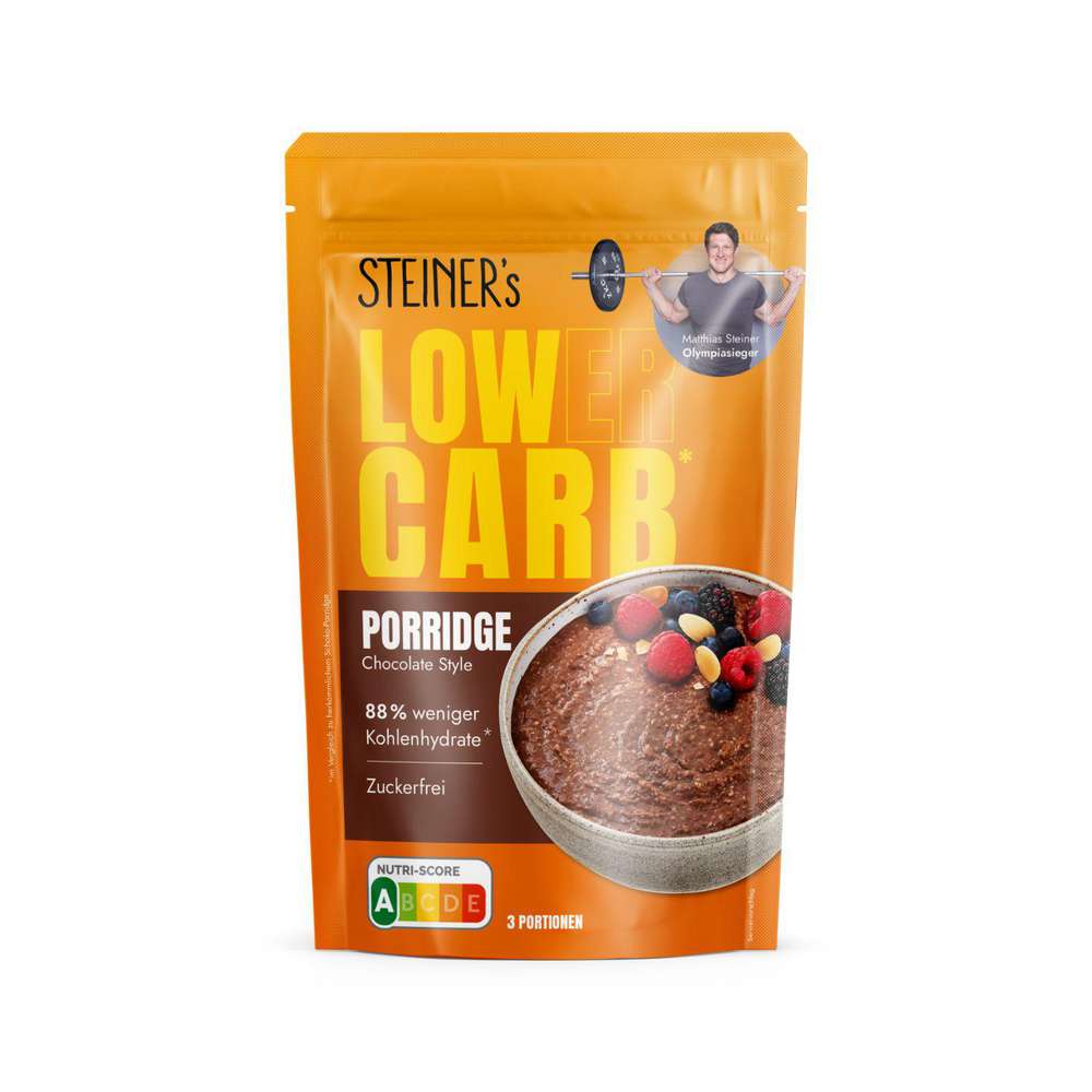 Produktabbildung Steiner Porridge Choco Low Carb