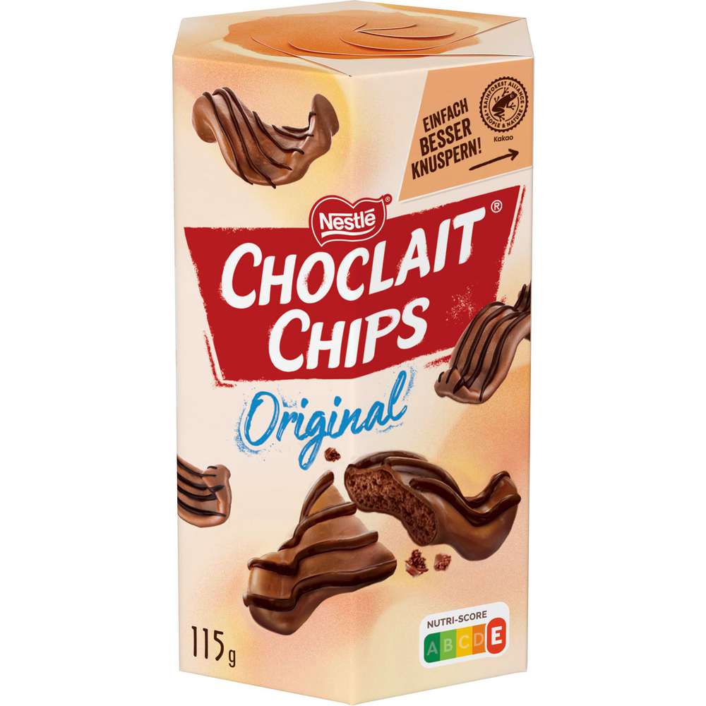 Produktabbildung Nestle Choclait Chips, original