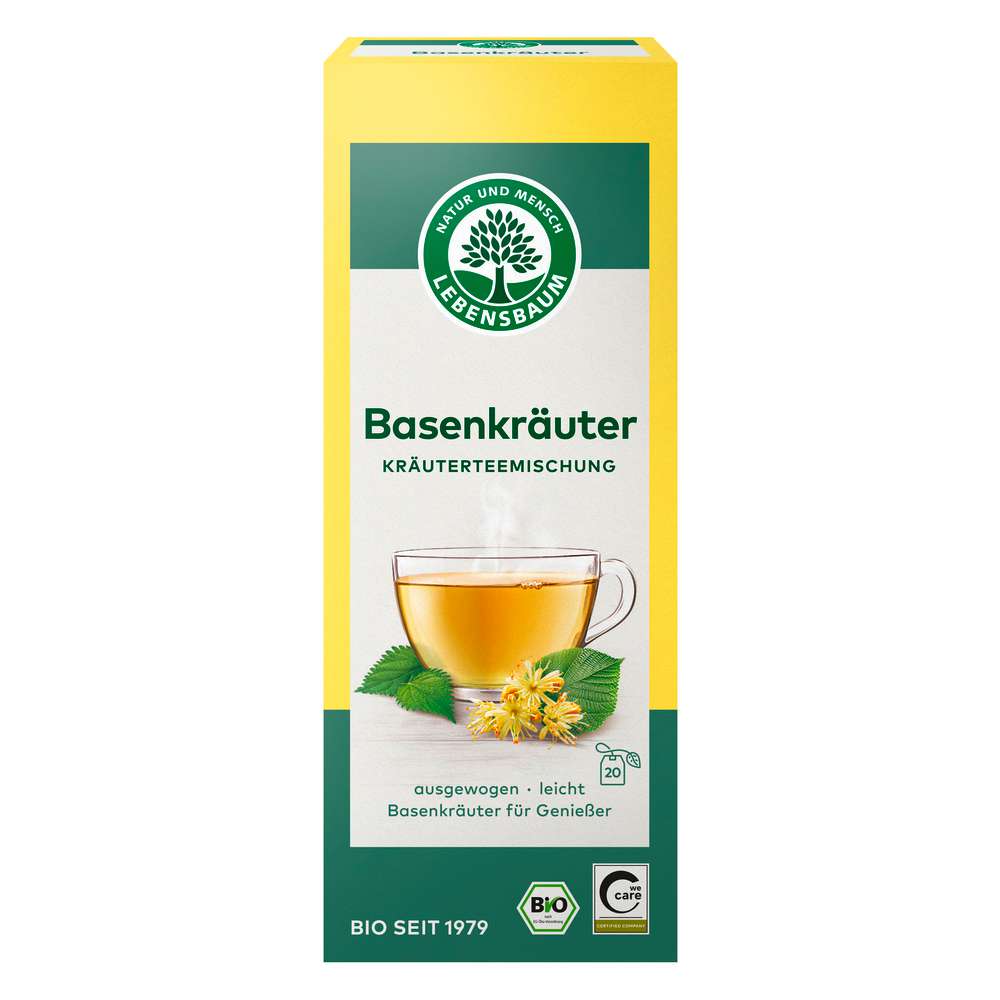Produktabbildung Lebensbaum Bio Kräutertee, Basenkräuter