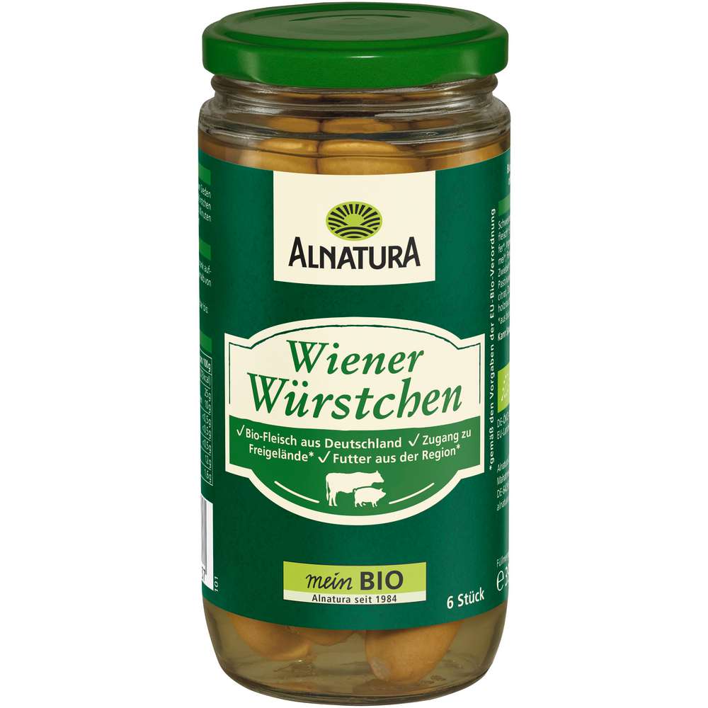 Produktabbildung Alnatura Bio Wiener Würstchen