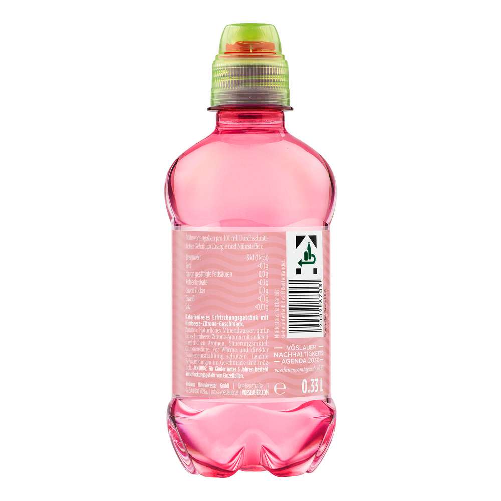 Produktabbildung Vöslauer Erfrischungsgetränk Himbeere Zitrone