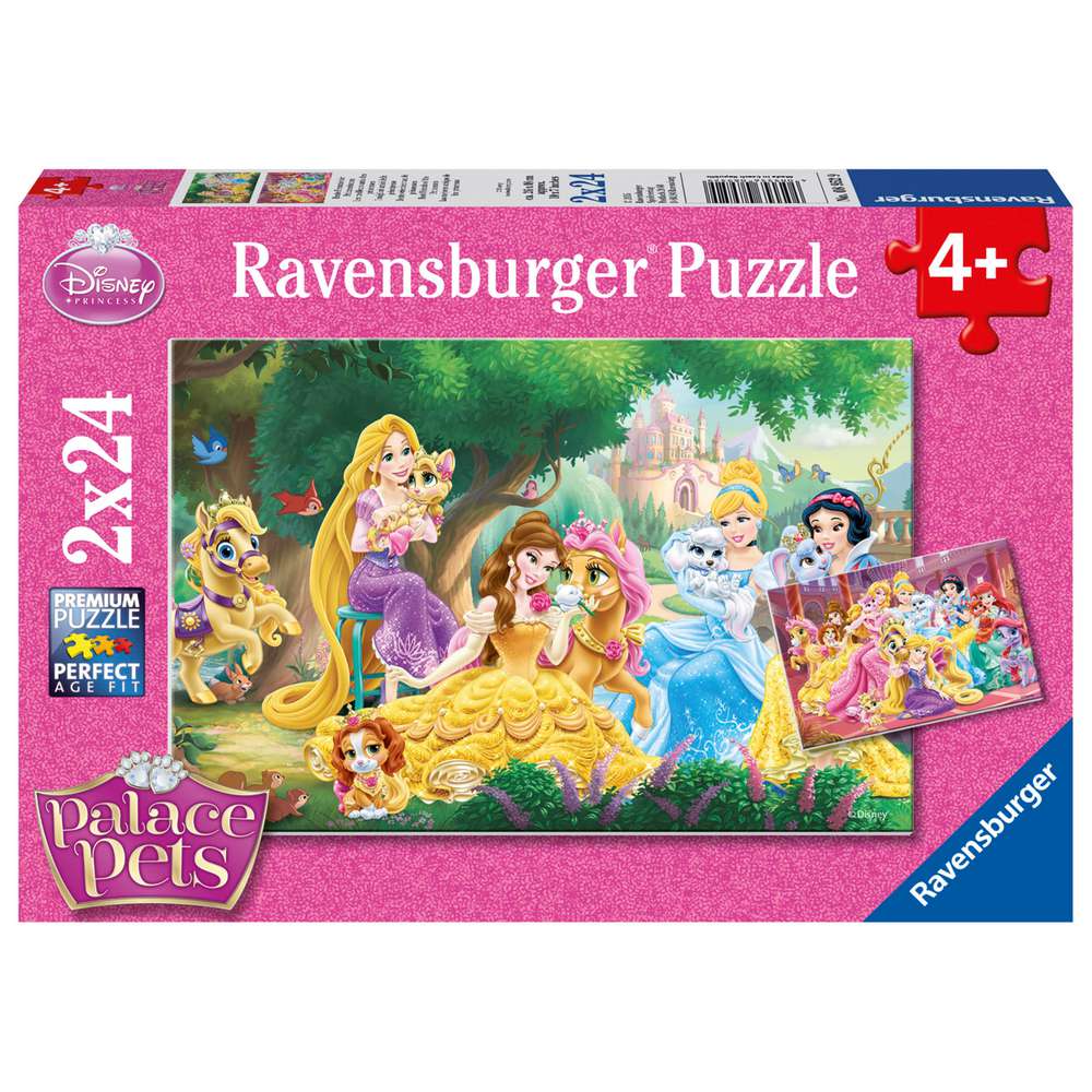 Produktabbildung Ravensburger Puzzle Disney Princess, Beste Freunde der Prinzessin